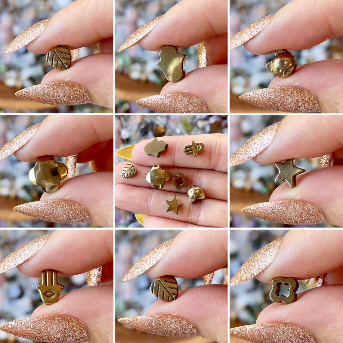NEW! Prosperity & Manifestation Scoop Crystal Confetti Lucky Scoop Surprise Crystal Wealth Mystery Pouch 125g 4.5oz Crystal Carvings Jewelry