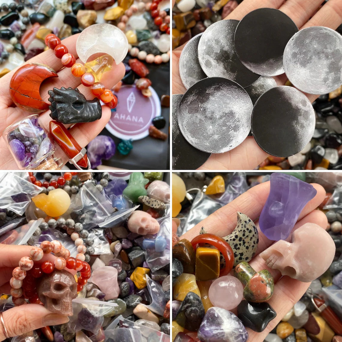 Spooky Scoops - Halloween-Themed Crystal Confetti (125g/4.5oz Pouch)